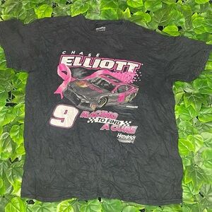 Chase Elliot “Breast Cancer Awareness” Black Tee